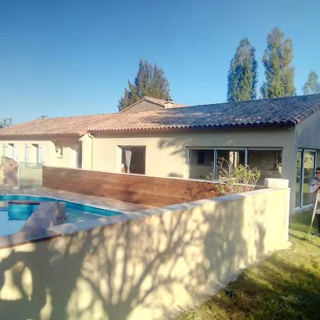 De 6 Chambres Avec Piscine Privee Jacuzzi Et Terrasse A Saint Martin D'entraigues Βίλα